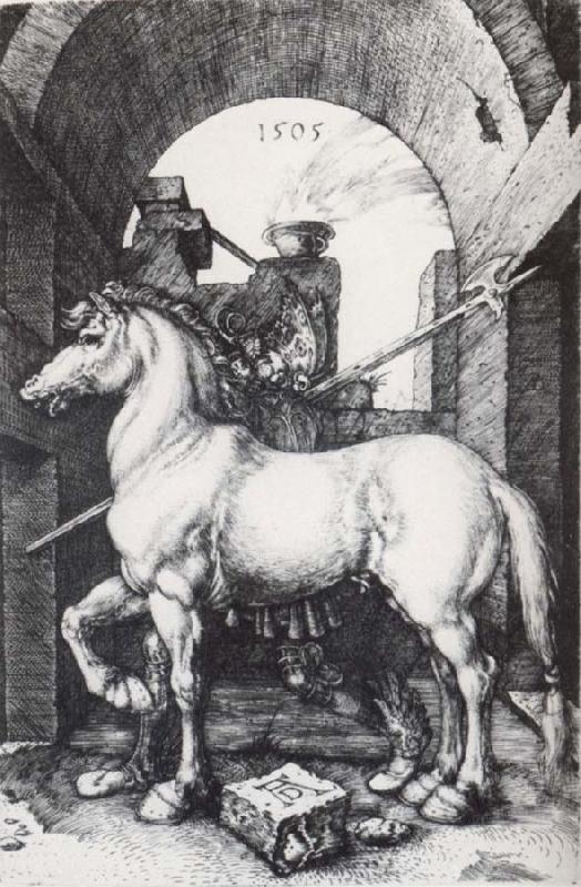 Albrecht Durer The Small Horse Sweden oil painting art